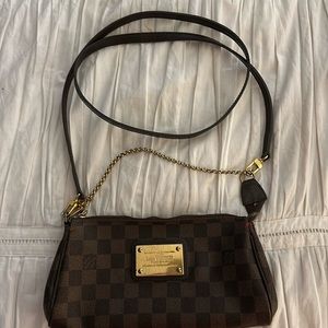 Discontinued Louis Vuitton Eva crossbody/clutch.